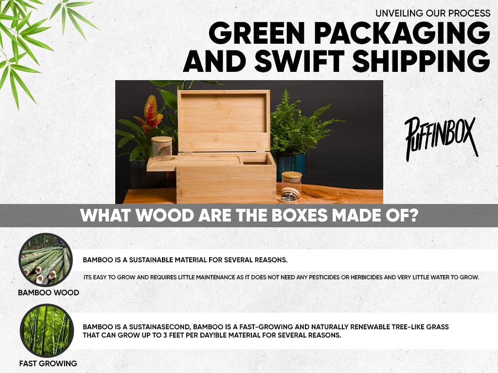 Rolling Stash Box Kit, Real Wood Engraving, One Shroom, Smoke Box Gift Set